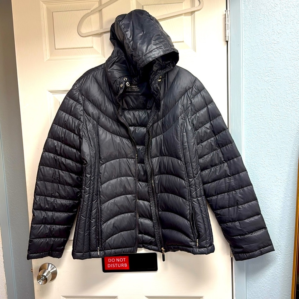 Hoody puffer jacket
